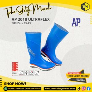 Sepatu Boots Karet Industri AP Ultraflex 2018 - Blue