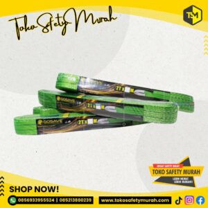 Webbing Sling Gosave 2 Ton X 5 Meter Tali Angkat Safety #Jual Alat Pelindung Diri APD Alat Keselamatan Kerja K3
