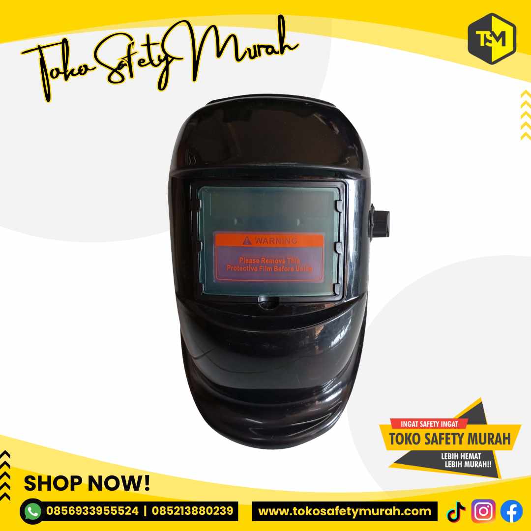 Helm Las Otomatis / Topeng Las Auto / Kedok Las - Image 4