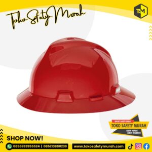 Helm Full Brim MSA Lokal / Helm Safety / Helm Proyek MSA Inner