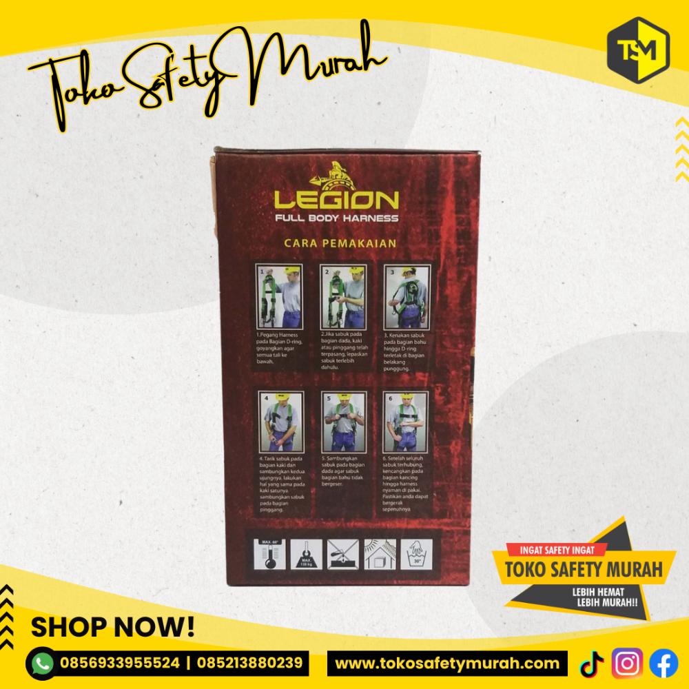 Full Body Harness Double Hook Double Big Hook Legion #Jual Alat Pelindung Diri APD Alat Keselamatan Kerja K3 - Image 6