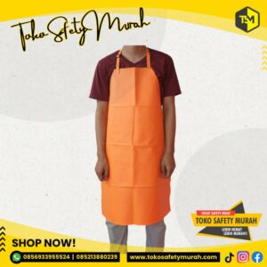 Apron Celemek Masak Anti Minyak Anti Basah PVC 90 cm #Jual Alat Pelindung Diri APD Alat Keselamatan Kerja K3
