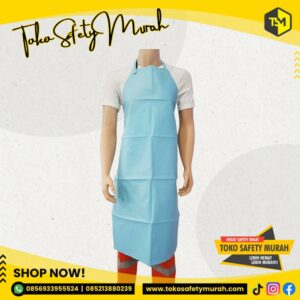 Apron PVC Celemek Anti Air Panjang 110 cm #Jual Alat Pelindung Diri APD Alat Keselamatan Kerja K3