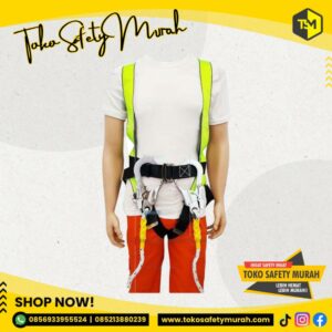 Full Body Harness Eco Double Big Hook Besar Gosave #Jual Alat Pelindung Diri APD Alat Keselamatan Kerja K3