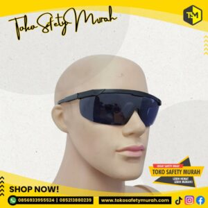 Kacamata Las Hitam Legion Gosave Pelindung Mata Safety Glasses Proyek Bangunan Tukang Gerinda #Jual Alat Pelindung Diri APD Alat Keselamatan Kerja K3