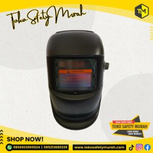 HELM GOSAVE KEDOK LAS OTOMATIS AUTO DARKENING WELDING HELMET #Jual Alat Pelindung Diri APD Alat Keselamatan Kerja K3