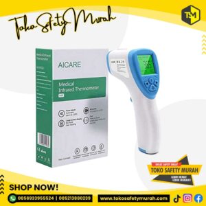 Thermo Gun Murah Thermometer Gun Infrared AICare Digital Pengukur Suhu Badan #Jual Alat Pelindung Diri APD Alat Keselamatan Kerja K3