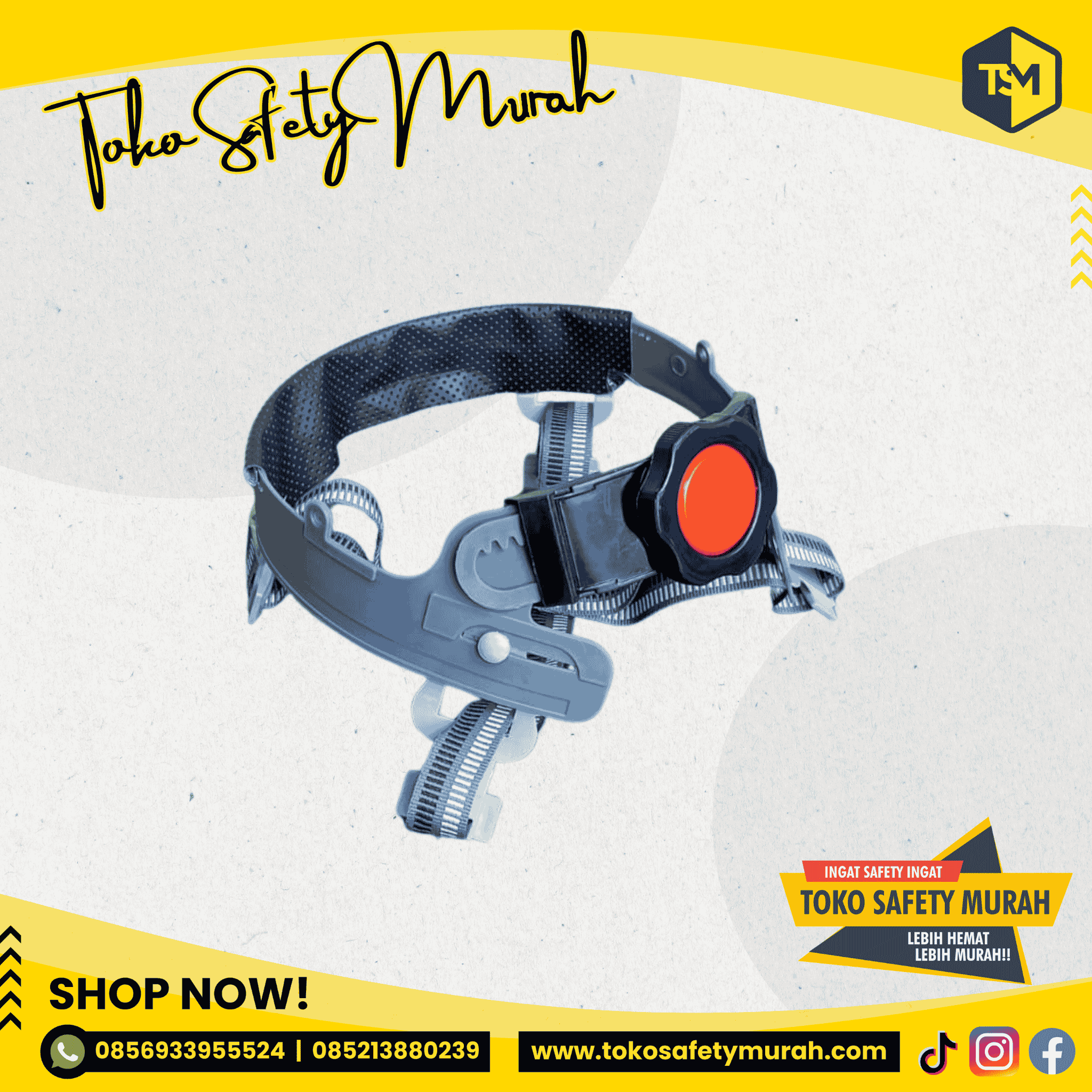 Kerangka Helm Fastrack Inner Helm / Sarang Helm Putar / Dalaman Helm / Tali Helm Proyek - Image 2