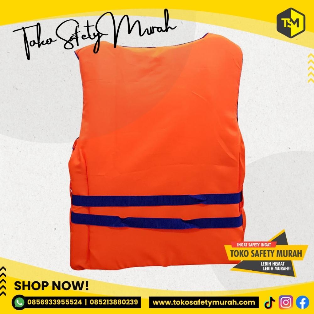 Baju Pelampung ATUNAS size S / Rompi Safety Life Jacket / Wahana Olahraga Air Snorkling Permainan / Jaket Anak Kecil Dewasa #Jual Alat Pelindung Diri APD Alat Keselamatan Kerja K3 - Image 3