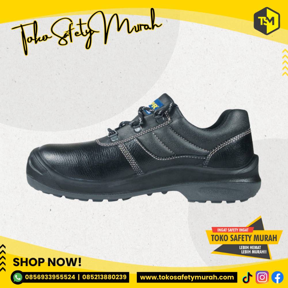 Sepatu Safety Shoes King Power KPR Ujung Besi Pengaman Kerja Proyek - Image 4