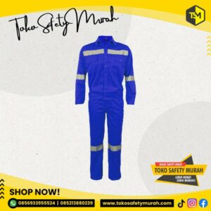Wearpack / Werpak / Wearpak Setelan Pakaian Kerja Safety Setelan Baju + Celana Size 3XL
