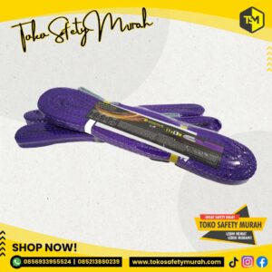 Webbing Sling Gosave 1 Ton X 8 Meter Tali Angkat Safety #Jual Alat Pelindung Diri APD Alat Keselamatan Kerja K3