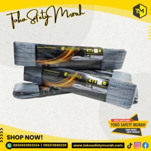 Webbing Sling Gosave 4 Ton X 4 Meter Tali Angkat Safety #Jual Alat Pelindung Diri APD Alat Keselamatan Kerja K3