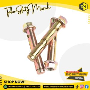 Dinabolt Bracket / Dynabolt Murah / Dinabolt Baut Beton Tembok Dinabol - 12 x 129