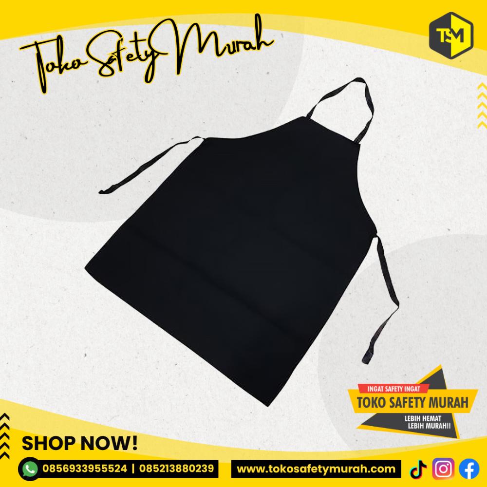 Apron Cotton Drill Polos Celemek Masak Barista Dapur Pria Wanita Chef Pelayan Cafe Waiter - Image 6