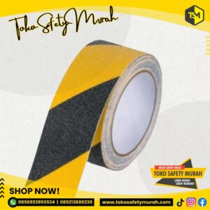 Anti Slip Tape Lakban Safety Anti Licin Kuning Hitam