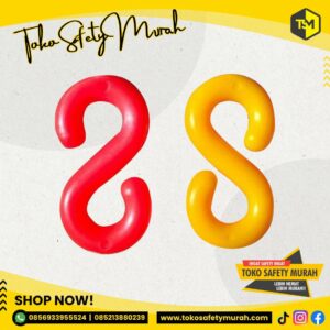 Cone Chain Ring Connector / Gantungan Rantai Kerucut / Rantai Plastik Kunci S