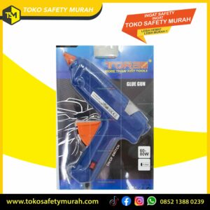 Glue Gun 60 Watt Alat Lem Tembak Saklar ON-OFF + Bonus Refill Lem TORA #Jual Alat Pelindung Diri APD Alat Keselamatan Kerja K3