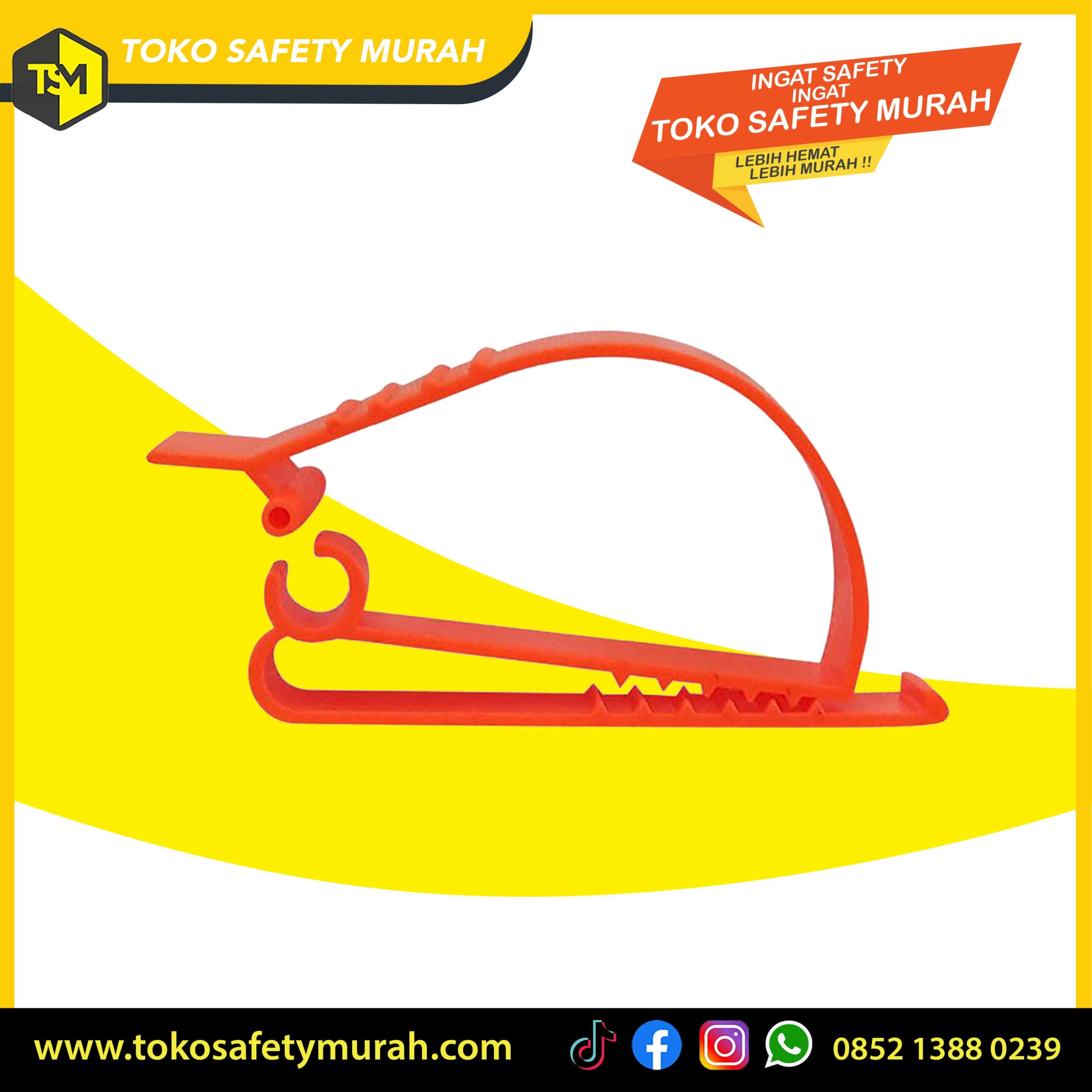 Clip Gantungan Helm Safety Proyek Industri / Jepitan Helm / Penjepit Helm / Klip Earmuff Kacamata Goggle BEST SELLER - Image 4