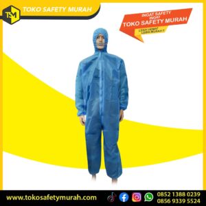 APD HAZMAT SUIT WATERPROOF Medis Baju SAFETY Coverall Corona / Baju Hazmat Termurah