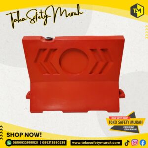 Water Barrier Murah!! Road Barrier Pembatas Jalan Cool Monkey Panah 2 #Jual Alat Pelindung Diri APD Alat Keselamatan Kerja K3
