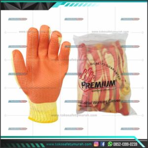 Sarung Tangan Safety Lapis Karet Kombinasi Latex Fuji SAS Angkat Kaca Premium #Jual Alat Pelindung Diri APD Alat Keselamatan Kerja K3