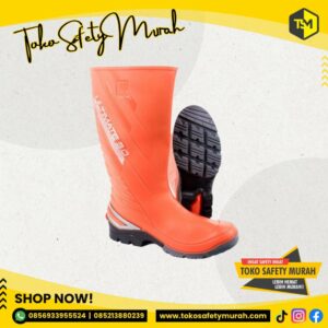 Sepatu Safety Orange Boots Tinggi AP Ultimate 2015 Size 39-43