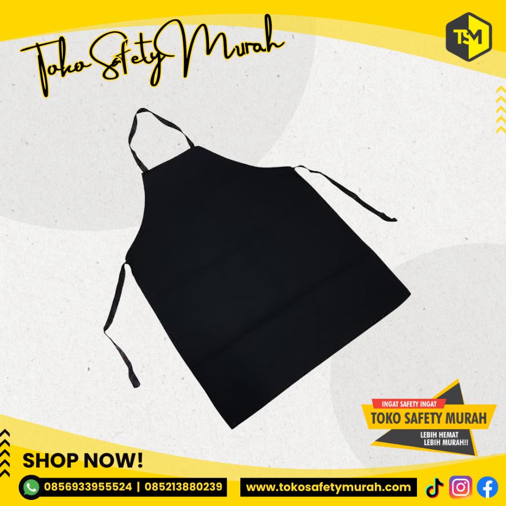 Apron Cotton Drill Polos Celemek Masak Barista Dapur Pria Wanita Chef Pelayan Cafe Waiter - Image 5