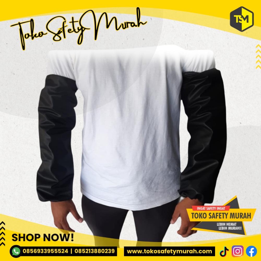 Celemek Pelindung Lengan Tangan Anti Air Minyak Waterproof Sleeves PVC - Image 4