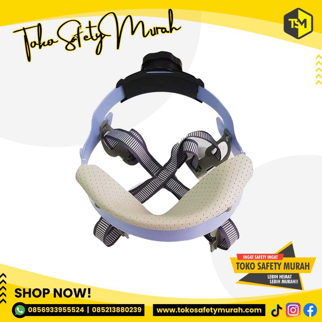 Fastrack Putar Fastrek Festrek Inner Kerangka Helm V Gard Proyek Safety Suspension Helmet Aksesoris Tatakan Dalam Sarang Dalaman Guard - Image 4