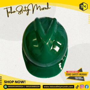 Helm FSA Hijau Helm Safety Proyek / Topi Pelindung Kepala Safety Helment Inner Set Biasa #Jual Alat Pelindung Diri APD Alat Keselamatan Kerja K3