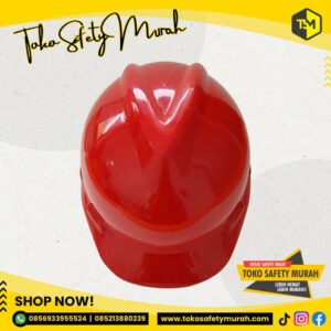 Helm FSA Merah Helm Safety Proyek / Alat Safety Pelindung Kepala Inner Biasa #Jual Alat Pelindung Diri APD Alat Keselamatan Kerja K3