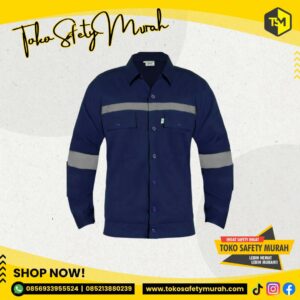 Atasan Lengan Panjang Wearpack Baju Safety IMJ Jumbo 4XL XXXXL