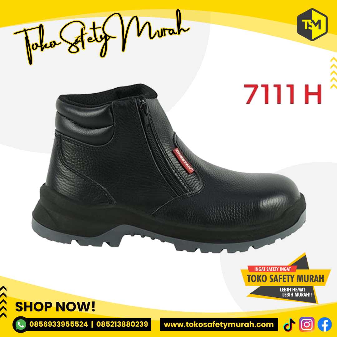 Sepatu Boot Safety Cheetah 7111H Original - Image 2