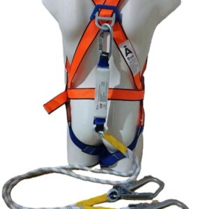 FBH Full Body Harness Safety Double Big Hook Besar + Tali Dada + Absorber Sabuk Tali Pengaman