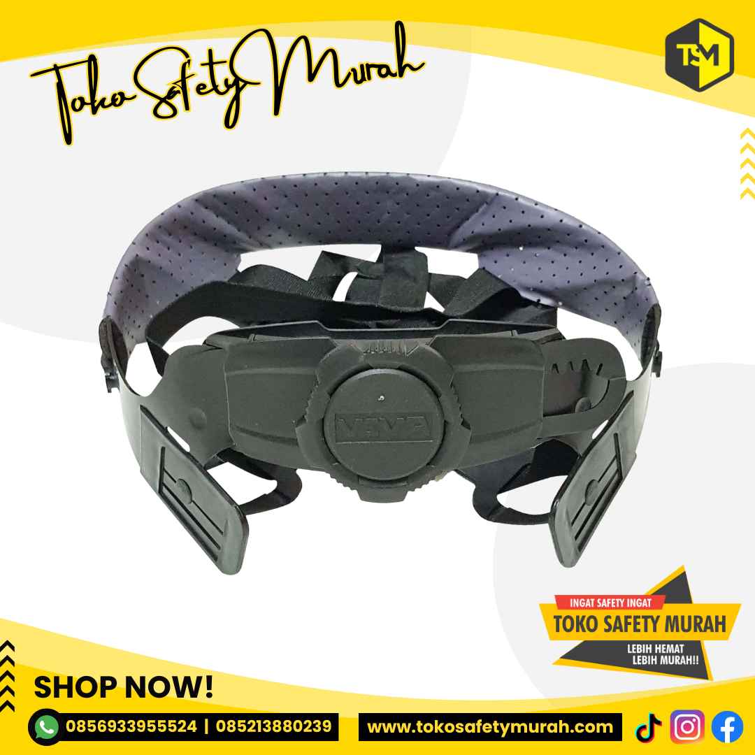 Fastrack Helm Proyek Knob Putar / Aksesoris Helmet Safety / Inner Tatakan Kualitas Premium #Jual Alat Pelindung Diri APD Alat Keselamatan Kerja K3