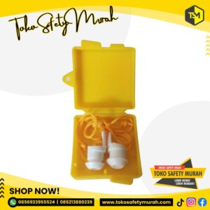 EARPLUG KOTAK KUNING NP 354 / EAR PLUG PELINDUNG KUPING / PENYUMBAT PENUTUP TELINGA MURAH