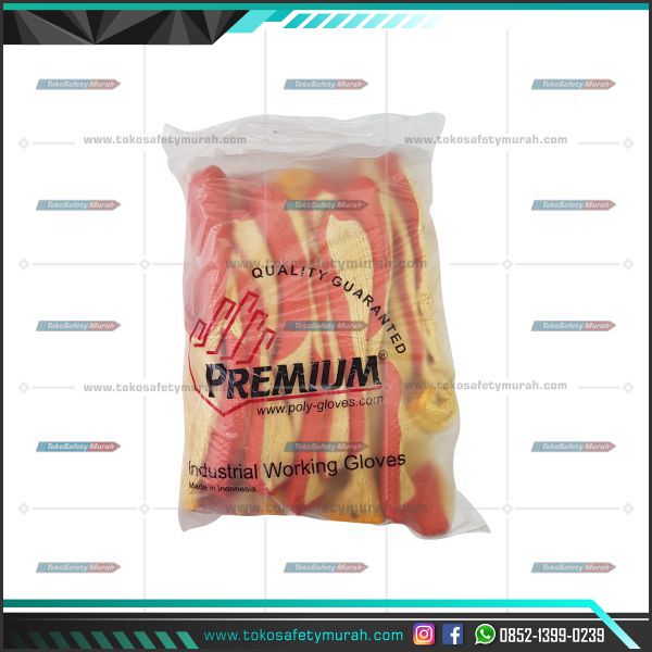 Sarung Tangan Safety Lapis Karet Kombinasi Latex Fuji SAS Angkat Kaca Premium #Jual Alat Pelindung Diri APD Alat Keselamatan Kerja K3 - Image 4