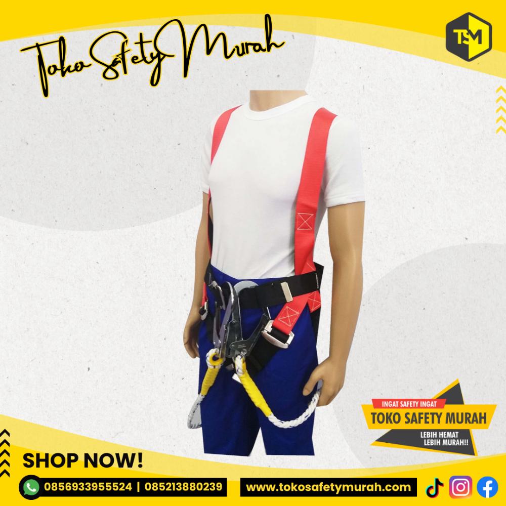 Full Body Harness Double Hook Double Big Hook Legion #Jual Alat Pelindung Diri APD Alat Keselamatan Kerja K3 - Image 3