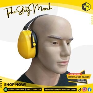 Earmuff Penutup Telinga Anti Bising / Safety Ear Muff Protector / Pelindung Kuping Noise Reduction
