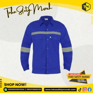 Baju Kerja Atasan Lengan Panjang Wearpack Safety Size M-XL