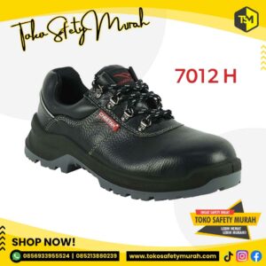 Sepatu Safety Sepatu Kerja Cheetah Original 7012 Hitam
