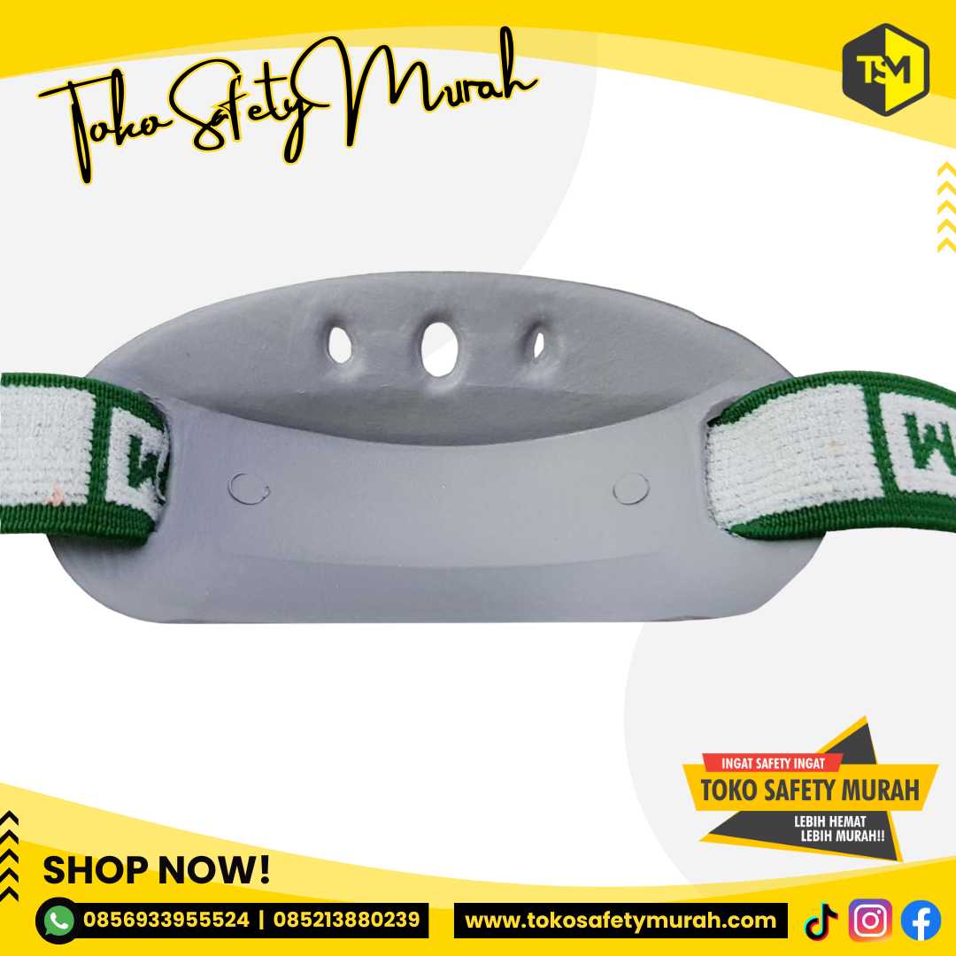 Tali Dagu Karet Elastis MSA Lokal / Chin Strap Dudukan Tali Helm Safety Proyek #Jual Alat Pelindung Diri APD Alat Keselamatan Kerja K3 - Image 3