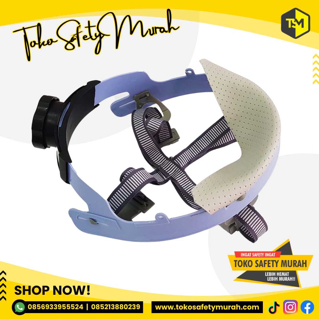 Fastrack Putar Fastrek Festrek Inner Kerangka Helm V Gard Proyek Safety Suspension Helmet Aksesoris Tatakan Dalam Sarang Dalaman Guard - Image 2