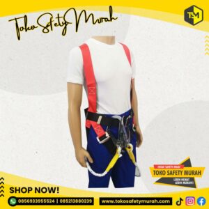 Full Body Harness Double Hook Double Big Hook Legion #Jual Alat Pelindung Diri APD Alat Keselamatan Kerja K3