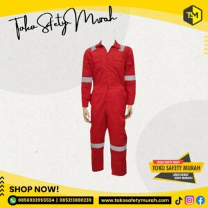 Wearpack Safety Terusan / Baju Kerja Seragam Kerja Mekanik Size XXL