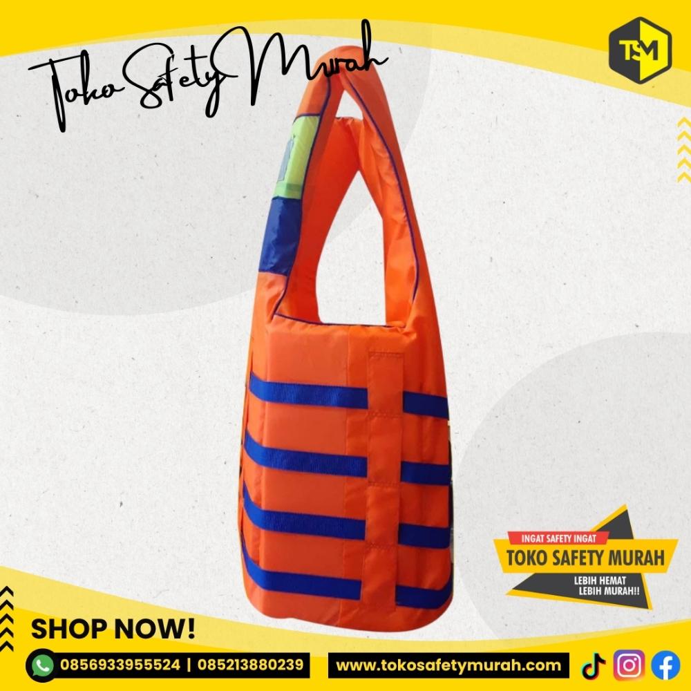Baju Pelampung ATUNAS size L / Life Jacket Rompi Olahraga Air / Jaket Safety Vest Water #Jual Alat Pelindung Diri APD Alat Keselamatan Kerja K3 - Image 2