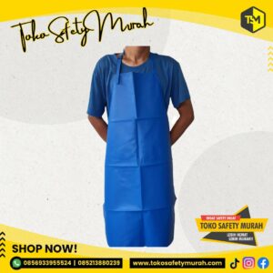 Apron PVC Anti Air Celemek Waterproof Panjang 110cm